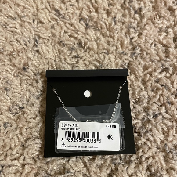 COACH SIGNATURE CRYSTAL CLUSTER NECKLACE - Picture 2 of 2